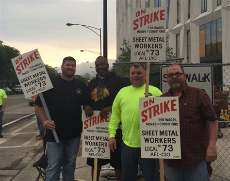 sheet metal workers union strike|local 16 unions.